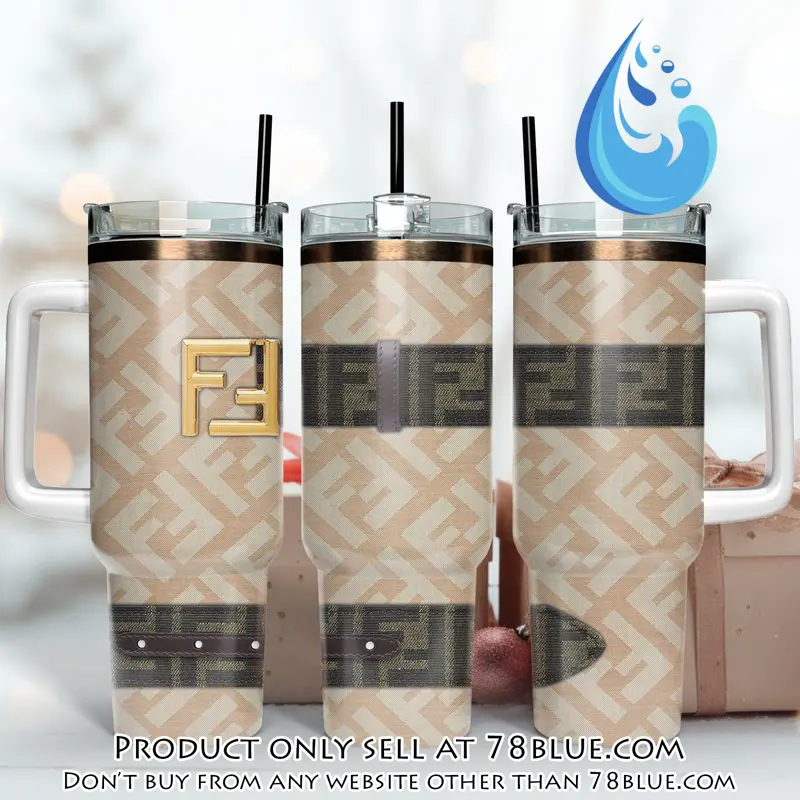 Fendi logo 40oz stanley tumbler fendi stanley tumbler ktb1067 78b1806389